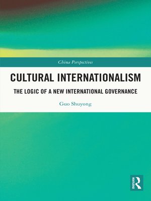 cover image of Cultural Internationalism